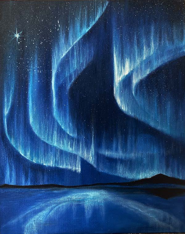 Aurora Boreal - 40 x 50 - Ost